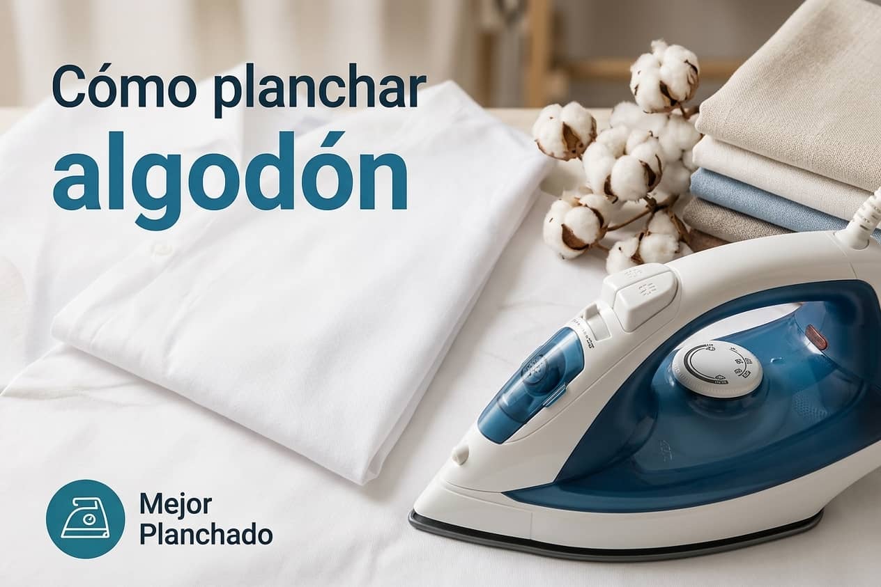 Cómo planchar algodón