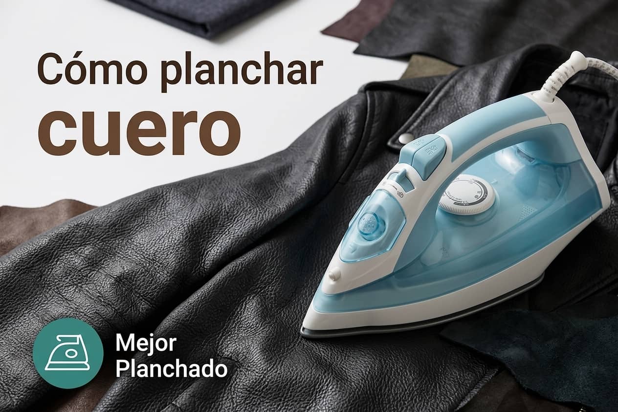 Cómo planchar cuero