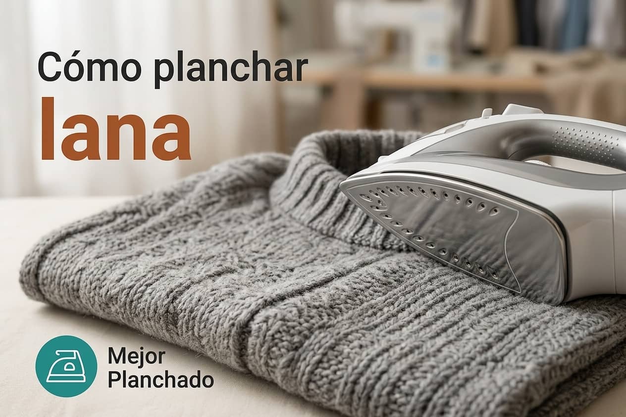 Cómo planchar lana