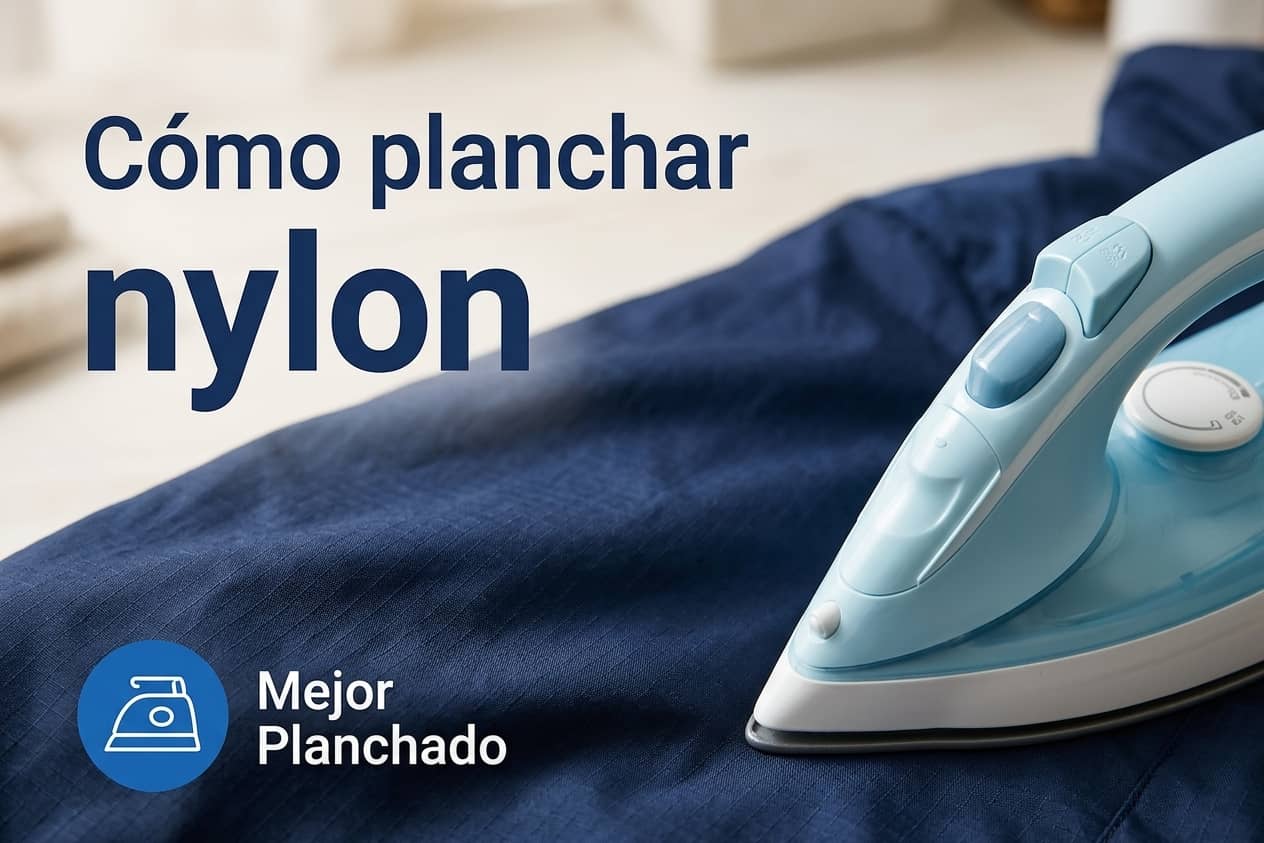 Cómo planchar nylon
