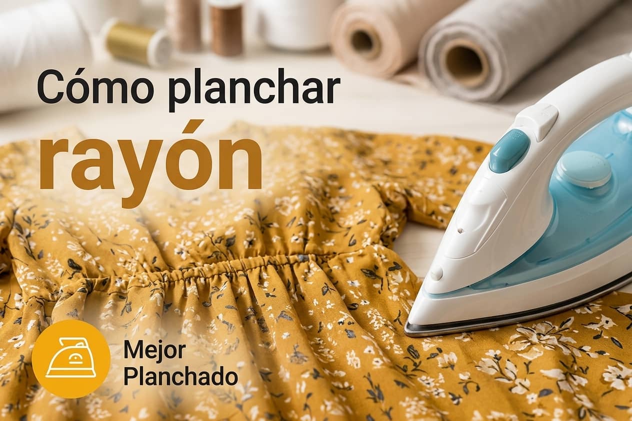 Cómo planchar rayón
