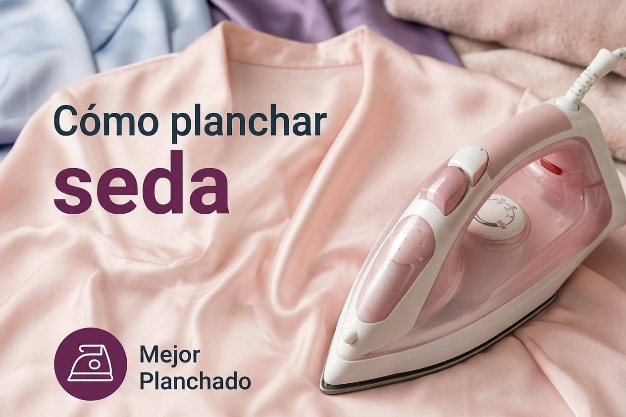 Cómo planchar seda