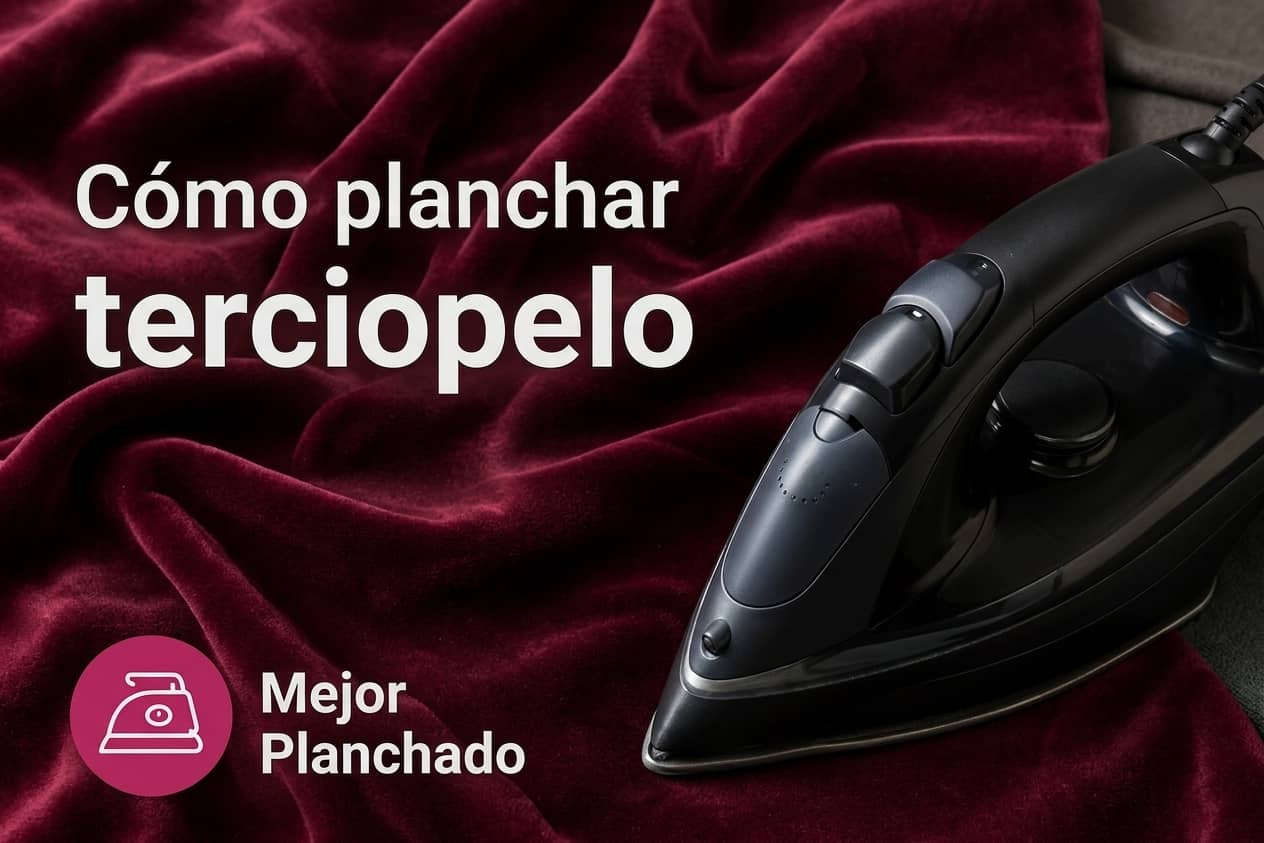 Cómo planchar terciopelo