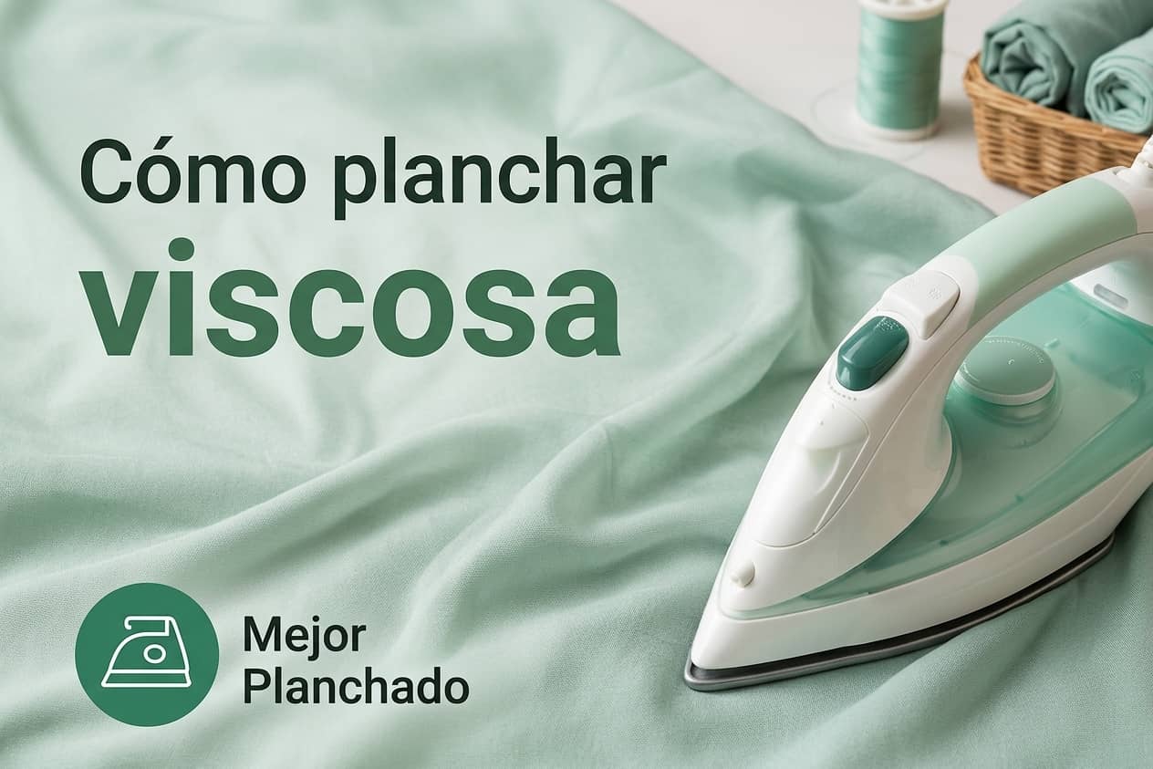 Cómo planchar viscosa