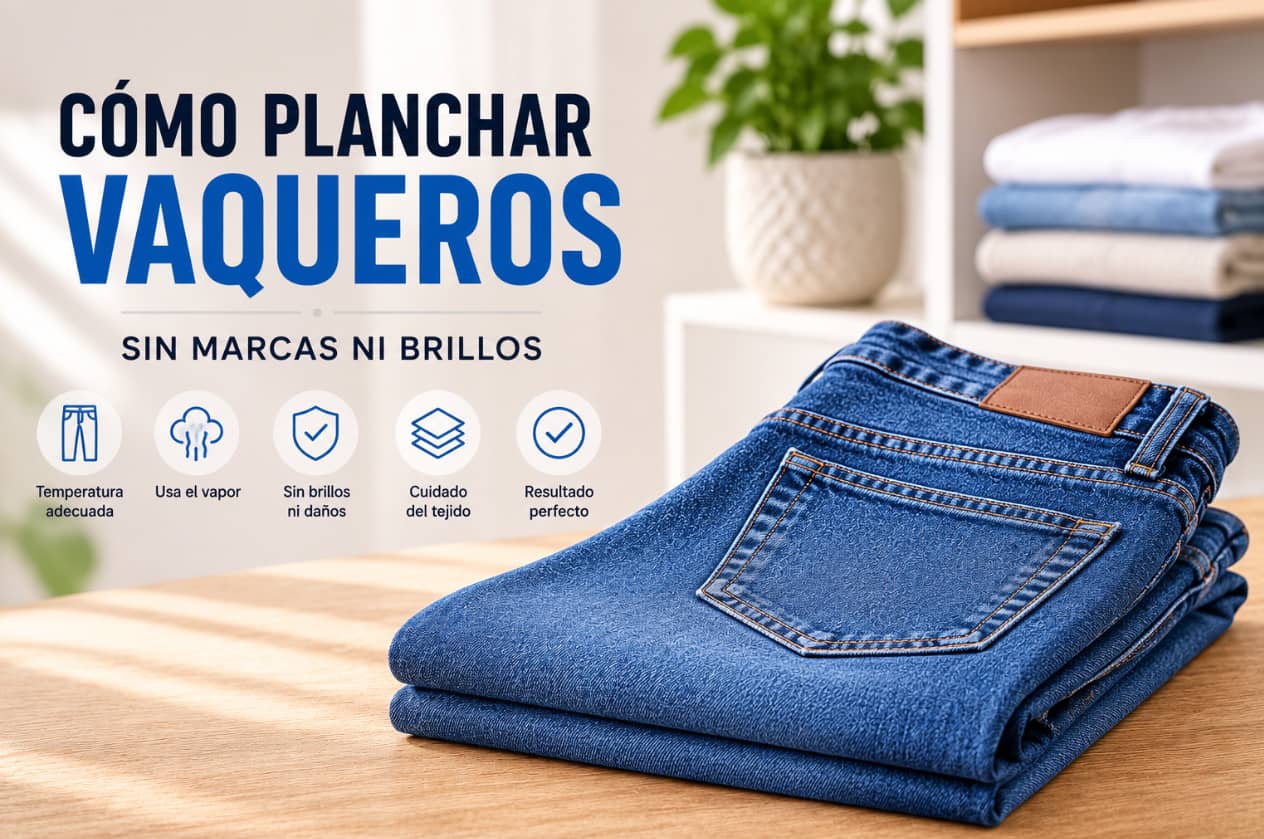 como planchar vaqueros